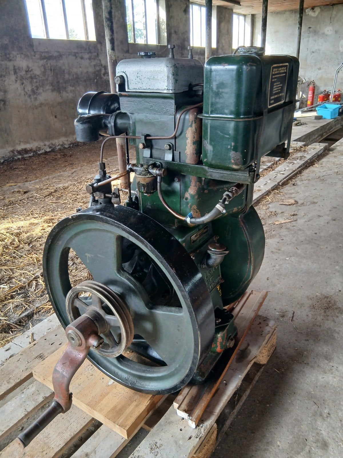 Lister CS luchtgekoeld (type VA) stationaire motor, Doe-het-zelf en Verbouw, Ophalen, Benzinemotor