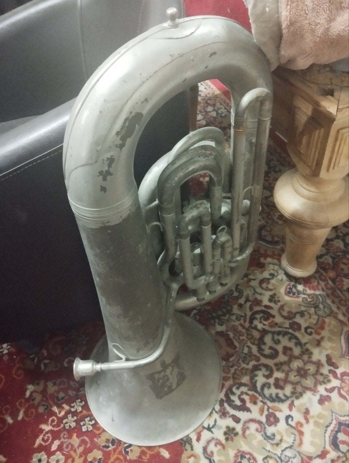oude bombardon, Ophalen