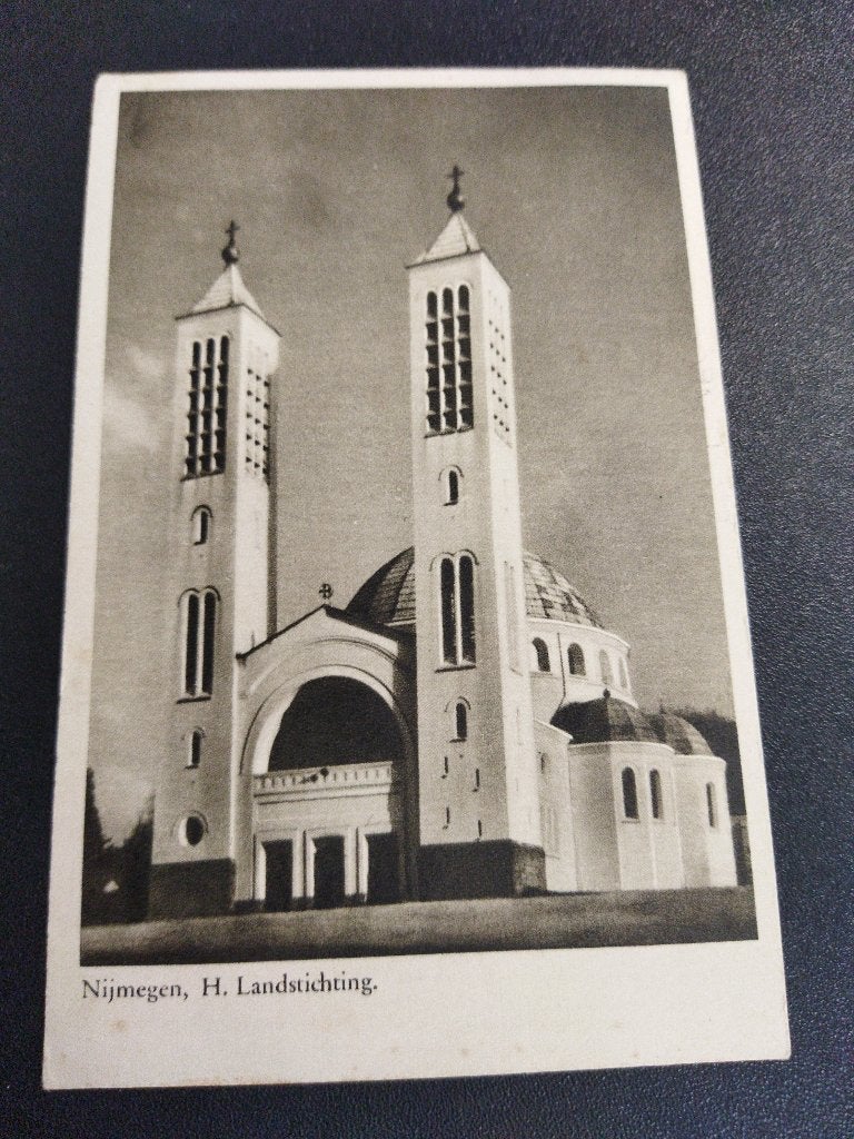 Ansichtkaart Heilig Landstichting Nijmegen, Ophalen of Verzenden, 1940 tot 1960, Gelopen, Gelderland