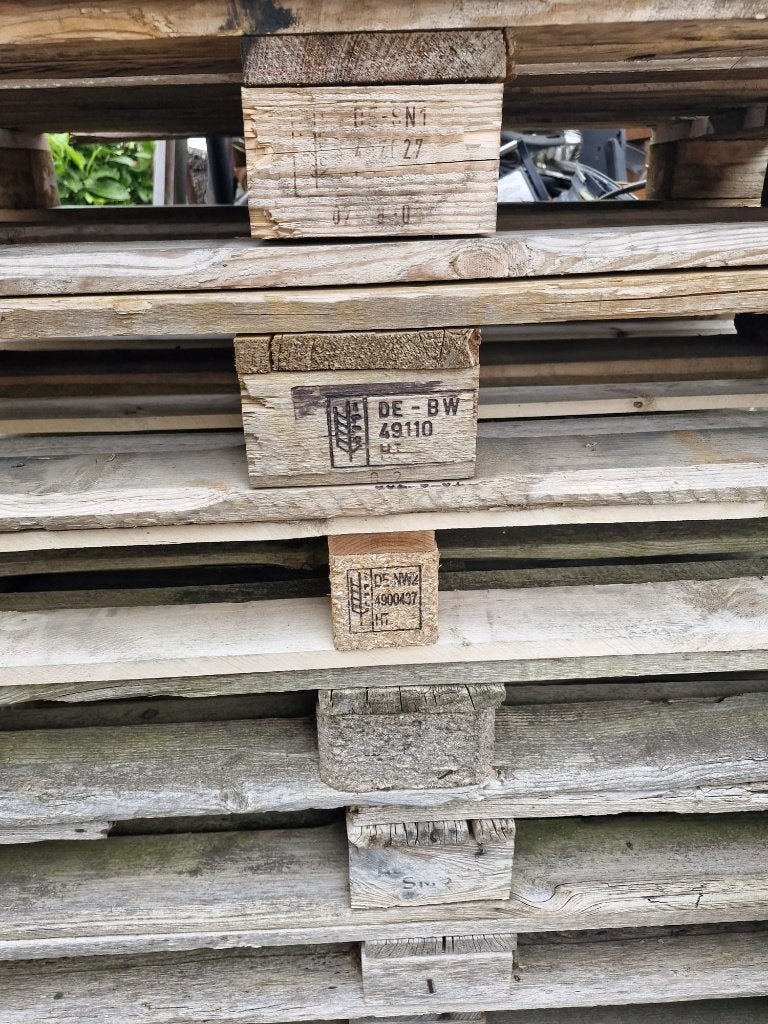 euro pallets, Ophalen, Gebruikt, 50 mm of meer, Pallet