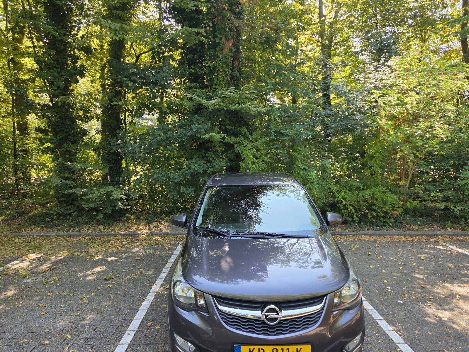 Opel karl plus, in goede staat!, Auto's, Zwart, Leder en Stof, Particulier, 3 cilinders
