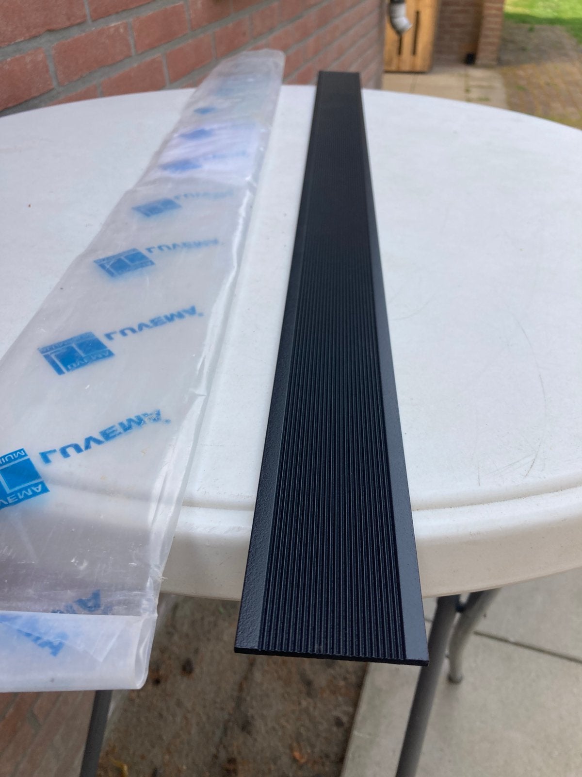 Luvema slijtstrip 60x911 zwart Nieuw, Ophalen of Verzenden, Nieuw
