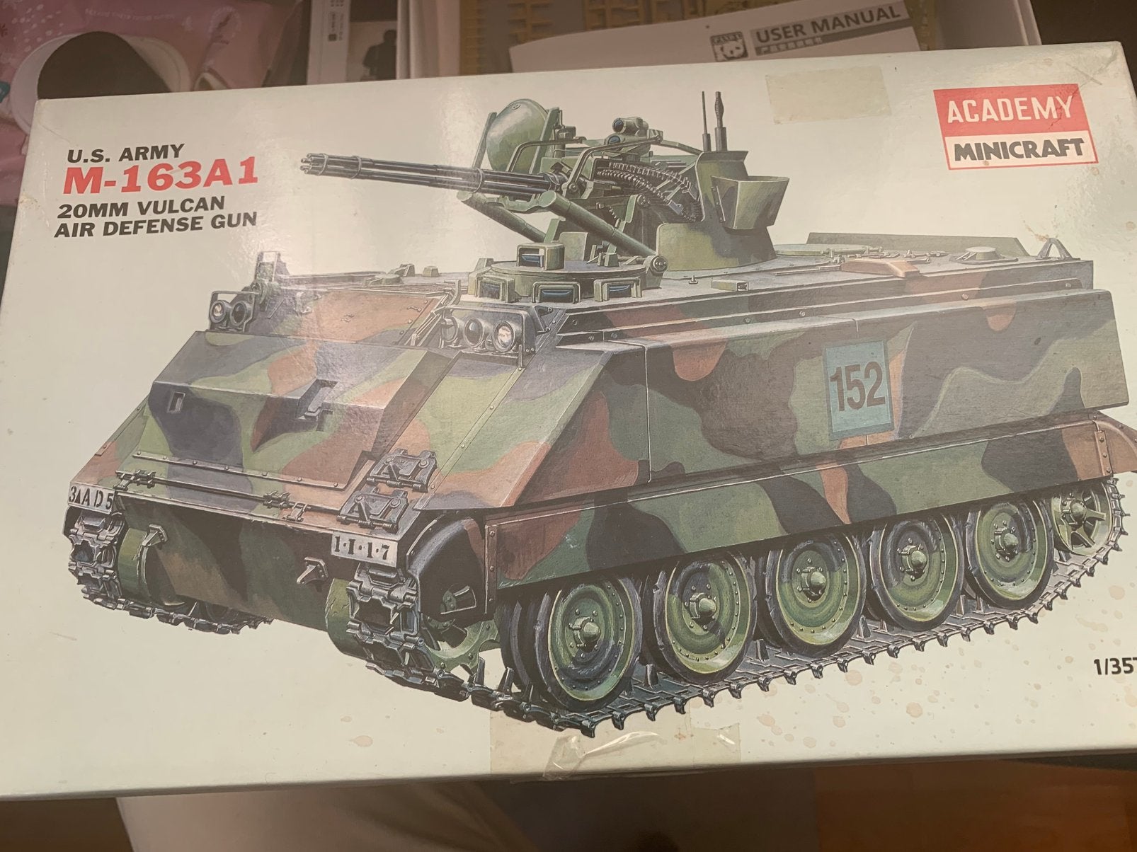M-163A1 20 mm Vulcan air defense gun 1-35 nieuw, Hobby en Vrije tijd, Overige merken, Tank, 1:32 tot 1:50, Nieuw