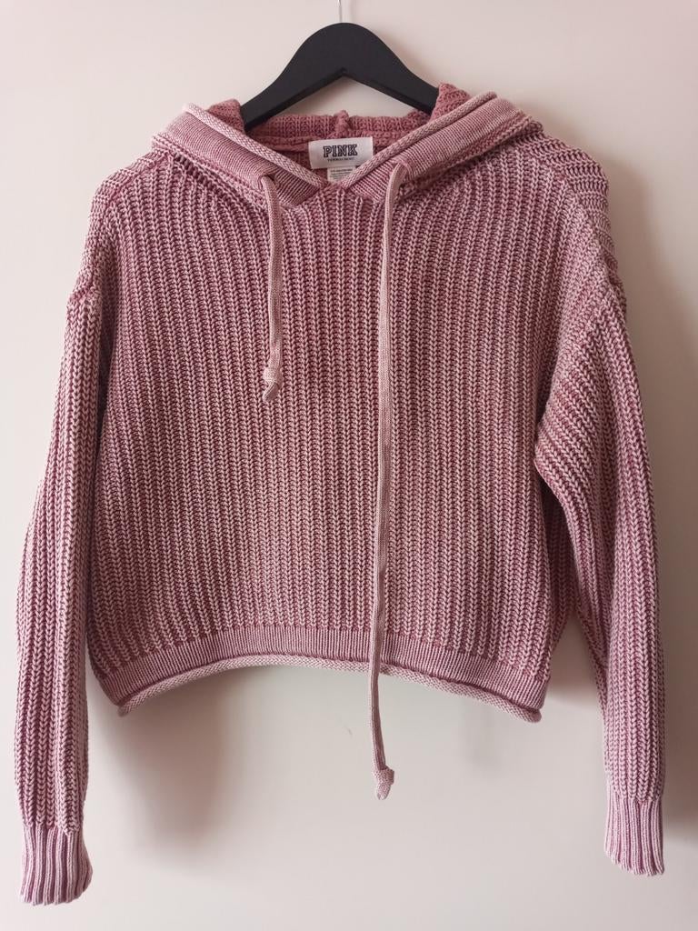 M leuk top kort trui capuchon oudroze pink Victoria's Secret, Maat 38/40 (M), Nieuw, Ophalen of Verzenden, Victoria's Secret
