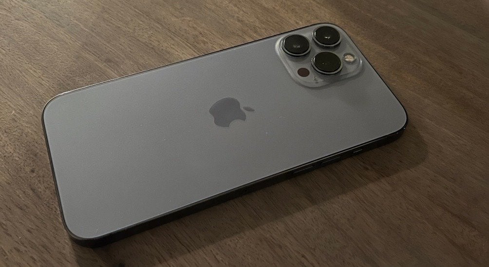 Apple iPhone 13 Pro Max 128GB Grafiet - Zo goed als nieuw, Telecommunicatie, Mobiele telefoons | Apple iPhone, Ophalen, 128 GB