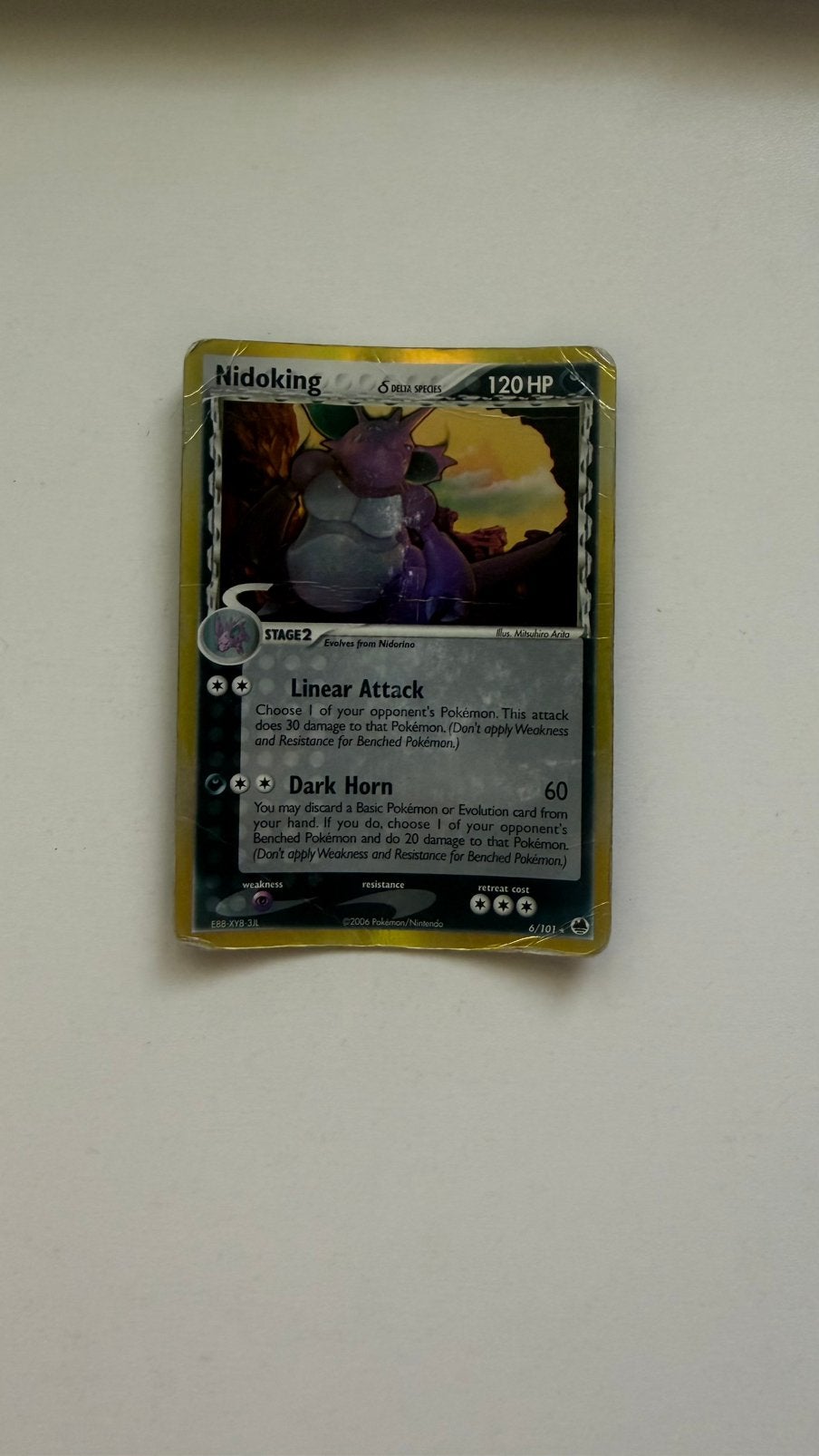 Pokemon: Nidoking (Delta Species), Ophalen of Verzenden, Zo goed als nieuw