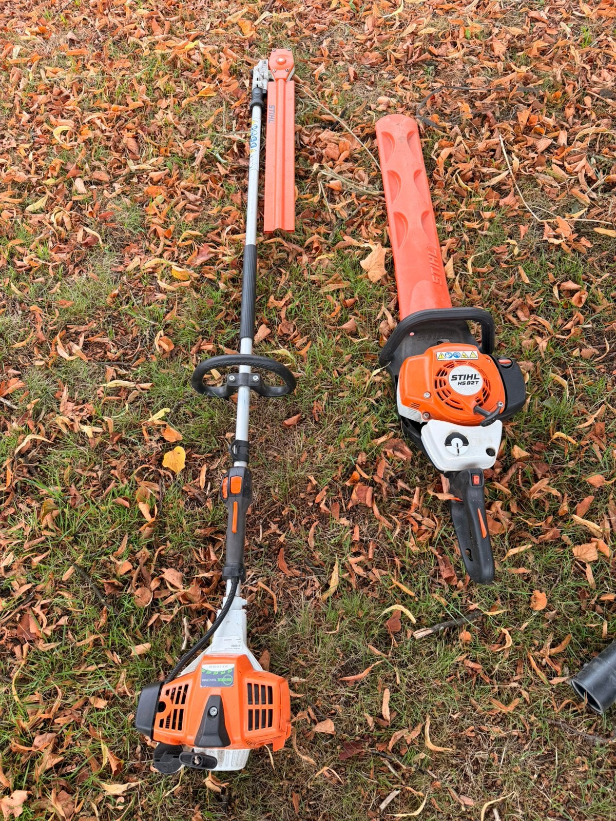 Stihl heggescharen., Ophalen, Gebruikt, Benzine