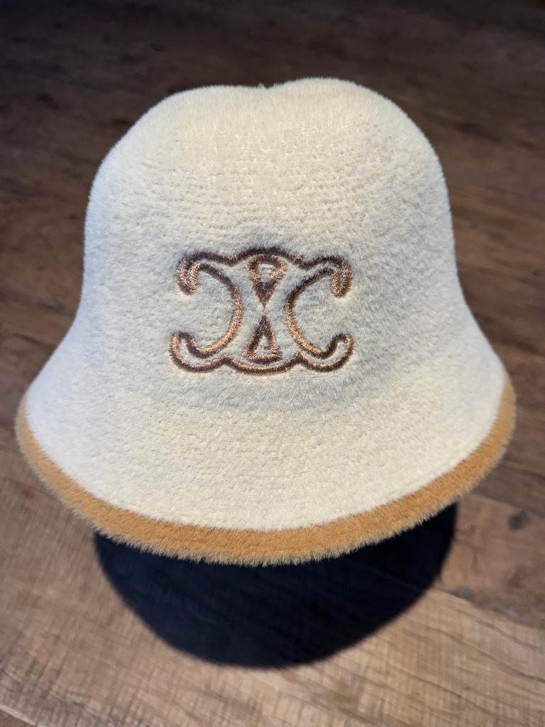 Celine Paris Cream Hoed, Verzenden, Gedragen