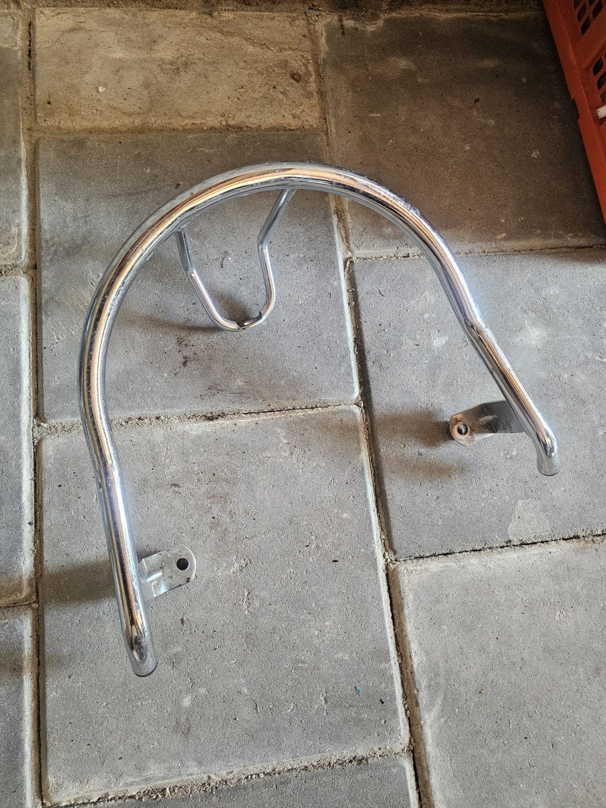 Achtersteun sym allo scooter, Motoren, Ophalen