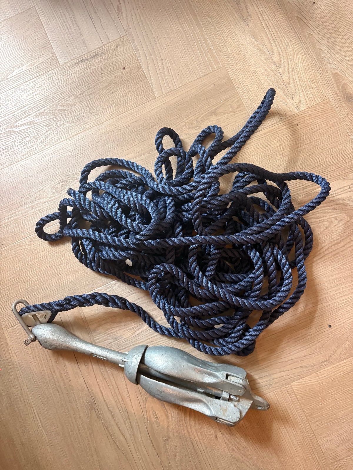 Anker met lijn - Gebruikt, Ophalen, Gebruikt, Overige typen