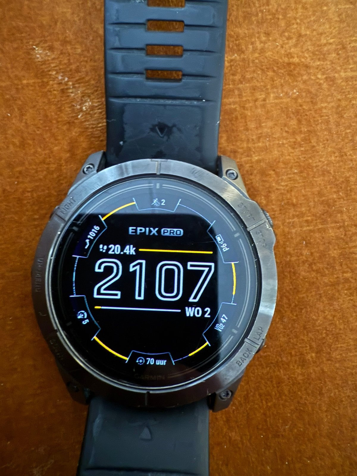 Garmin epix pro, Ophalen, Zo goed als nieuw, Zwart, Android
