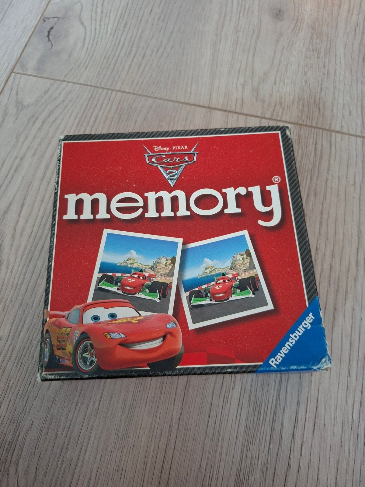 Disney Pixar Cars 2 Memory spel Ravensburger, Ophalen, Meer dan 50 stukjes, Gebruikt, 2 tot 4 jaar