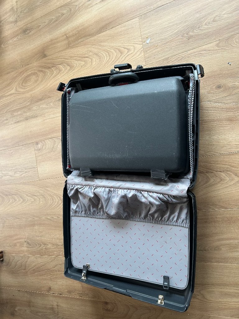Samsonite koffer set van 2, Gebruikt, Hard kunststof, 45 tot 55 cm, 70 cm of meer