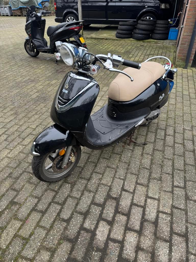 Sym Cello/Allo snorscooter, Fietsen en Brommers, Scooters | SYM, Ophalen, Gebruikt, Maximaal 45 km/u, Allo