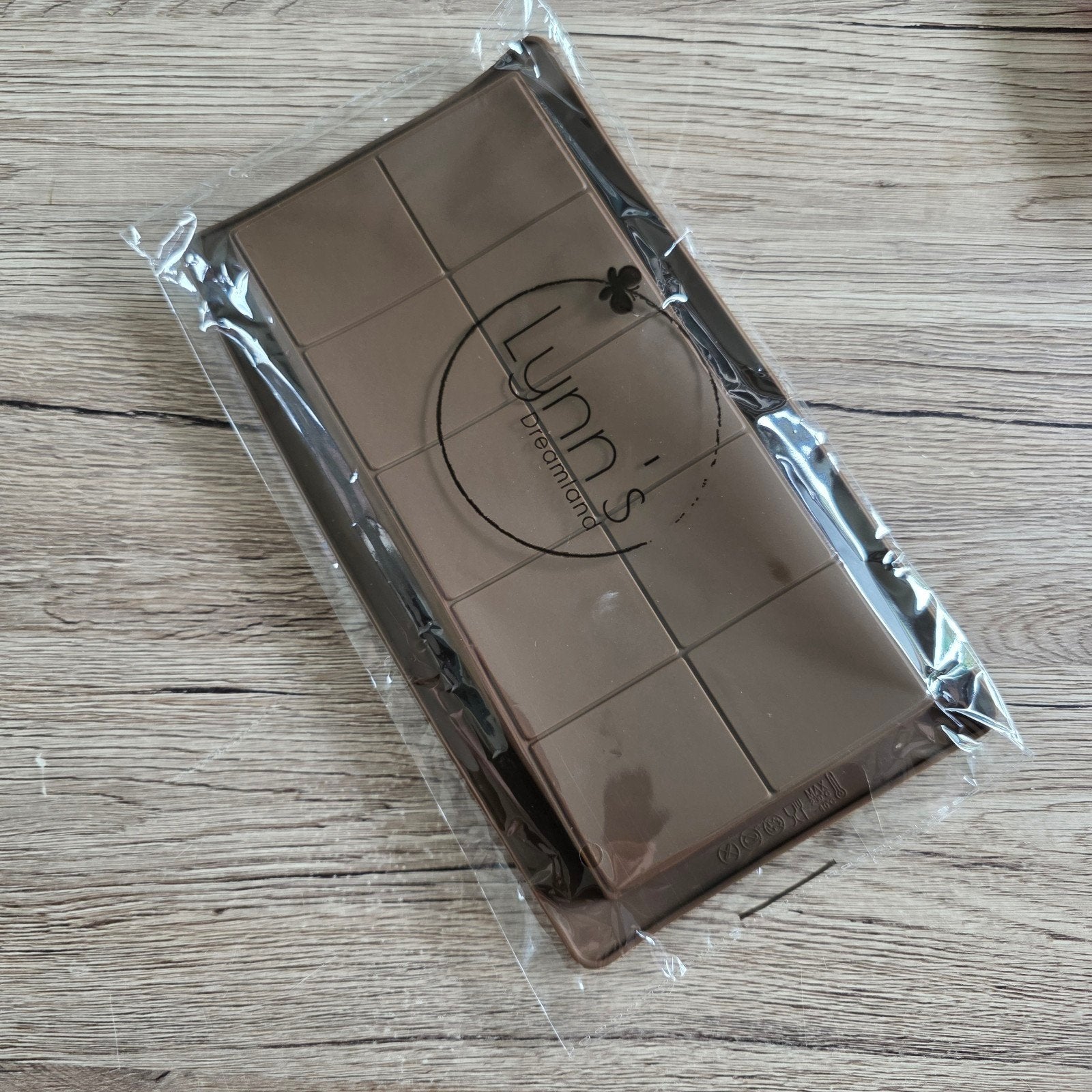 Siliconen bakvorm - chocoladereep - diepe mal - 10 blokken, Ophalen of Verzenden, Nieuw, Taarten, Bakvorm