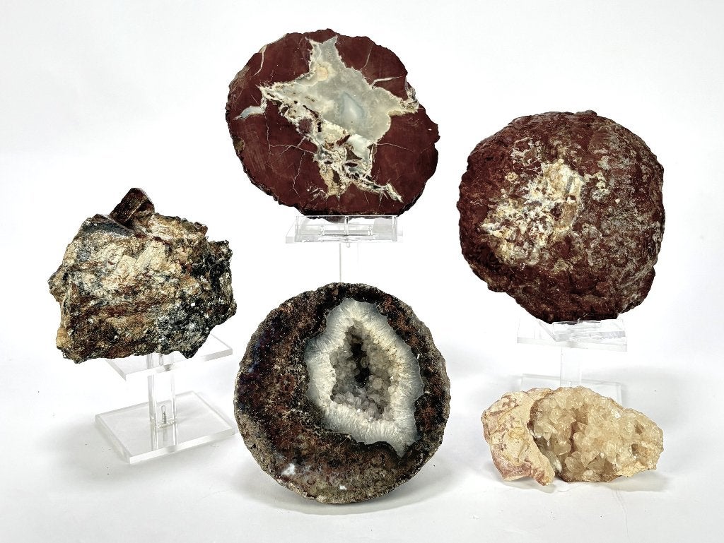1199. Mineralen en geoden, Ophalen