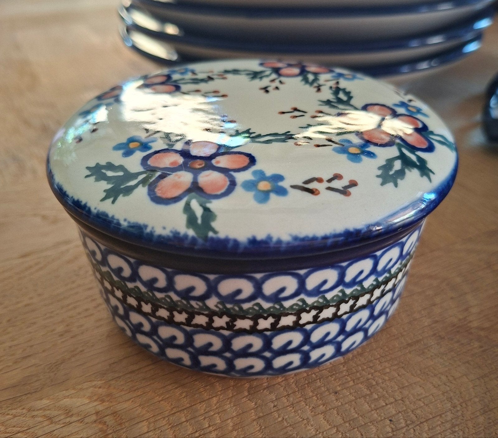 Bunzlau voorraadpotje, ., Keramiek, Overige typen, Ophalen of Verzenden