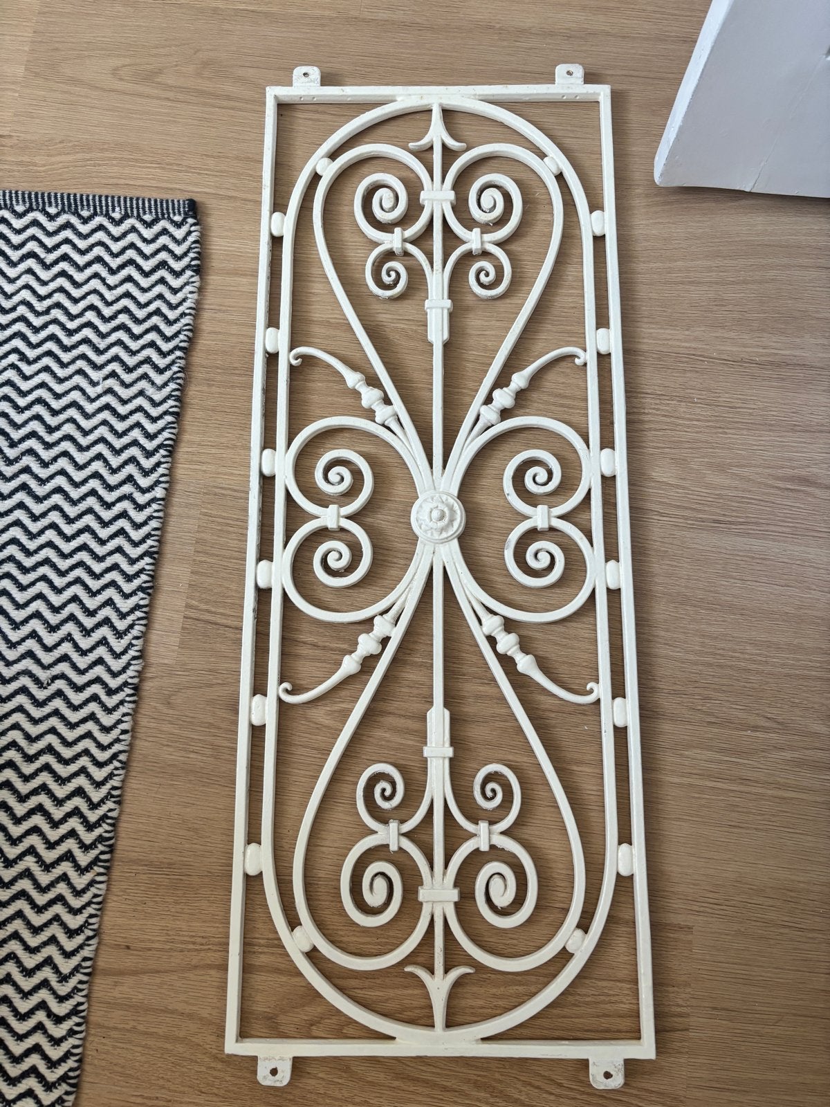 Decoratieve gietijzeren balkonrelingen - set van 3, Antiek en Kunst, Ophalen