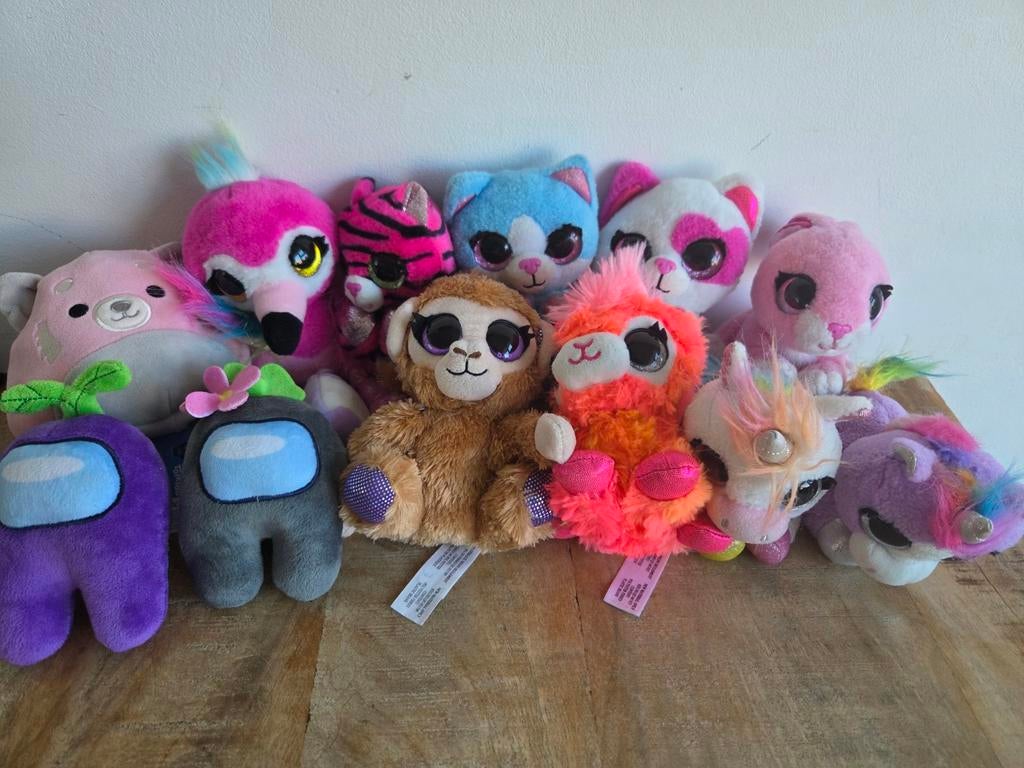 Leuke knuffels, ., Overige typen, Ophalen of Verzenden, Zo goed als nieuw