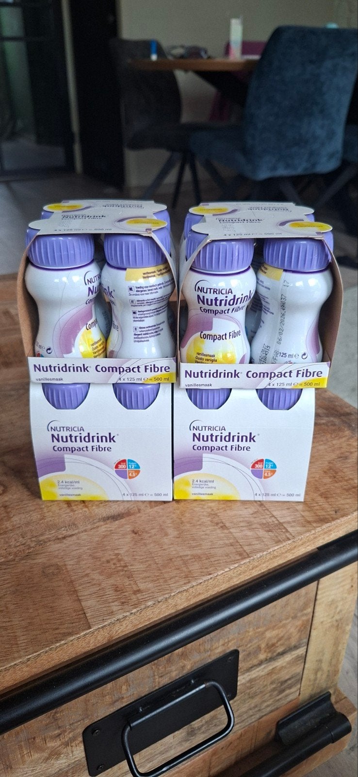 16x nutridrink Compact Fibre (vanillesmaak), Diversen, Levensmiddelen, Ophalen