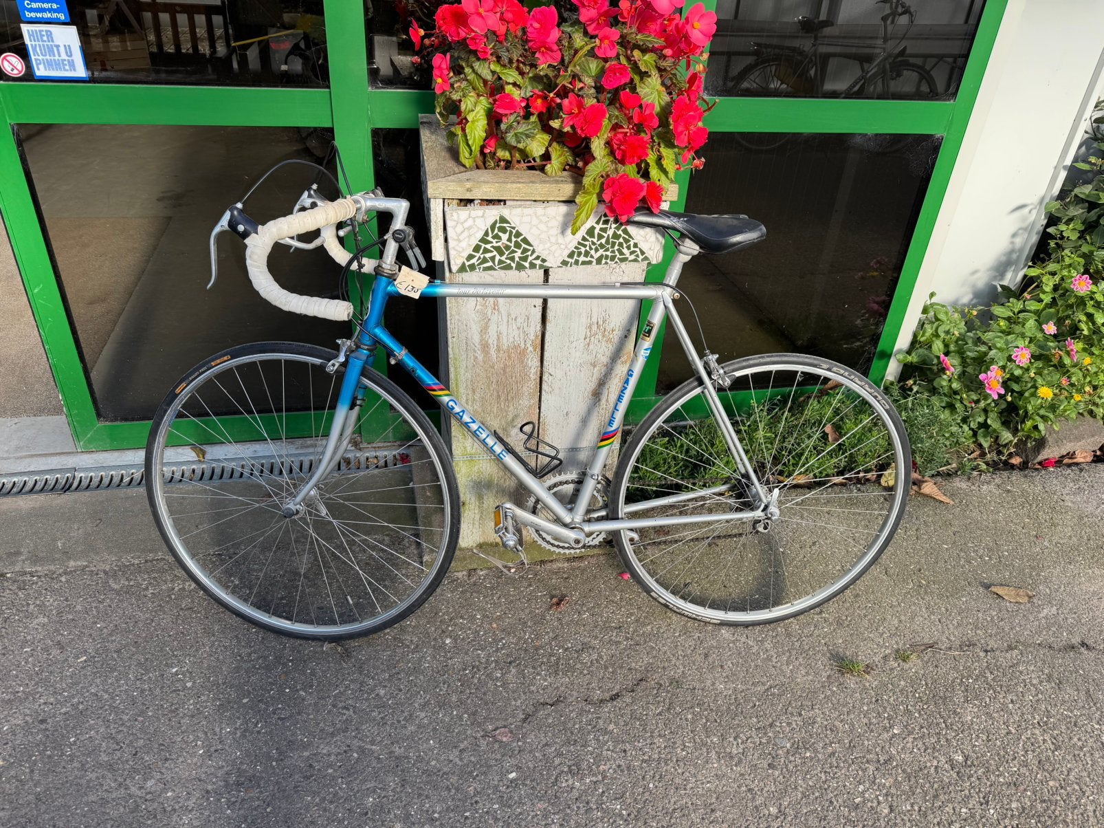 Retro gazelle tour de lavenir wielrenfiets racefiets, Ophalen, Gebruikt, 57 tot 61 cm, Gazelle