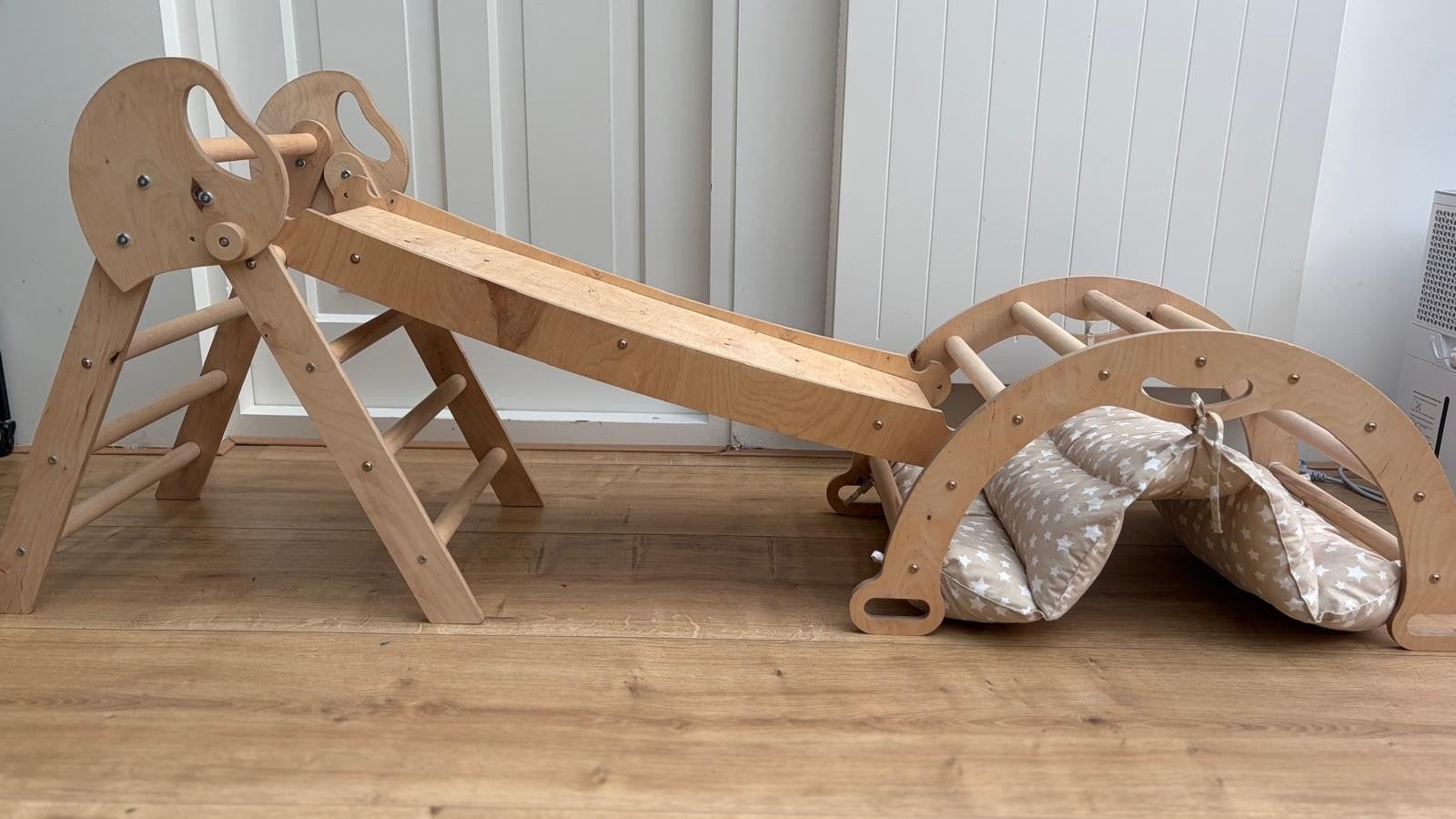 Montessori klimrek/klimset voor peuters, Ophalen, Zo goed als nieuw, Glijbaan