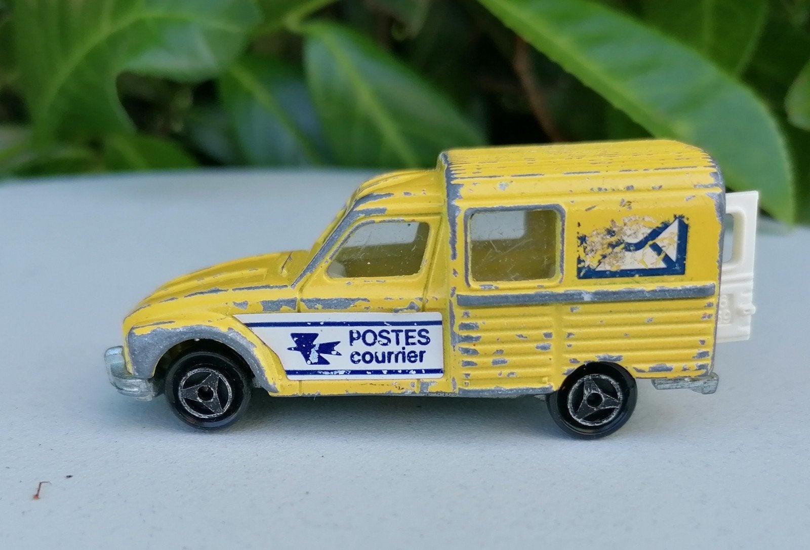 Vintage Majorette Citroën 2CV Postes Courrier, Ophalen of Verzenden, Gebruikt