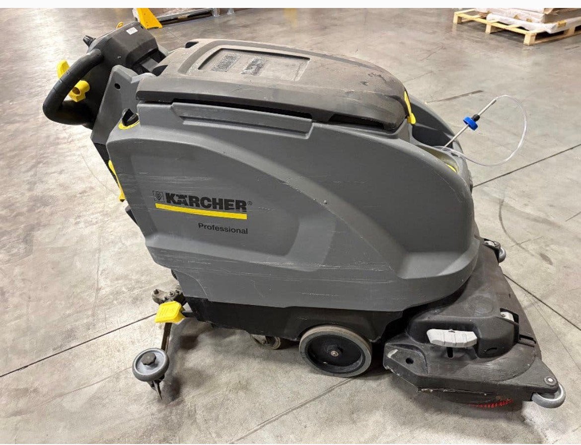 Karcher schrobmachine, Doe-het-zelf en Verbouw, Ophalen, Gebruikt, Schrobmachine