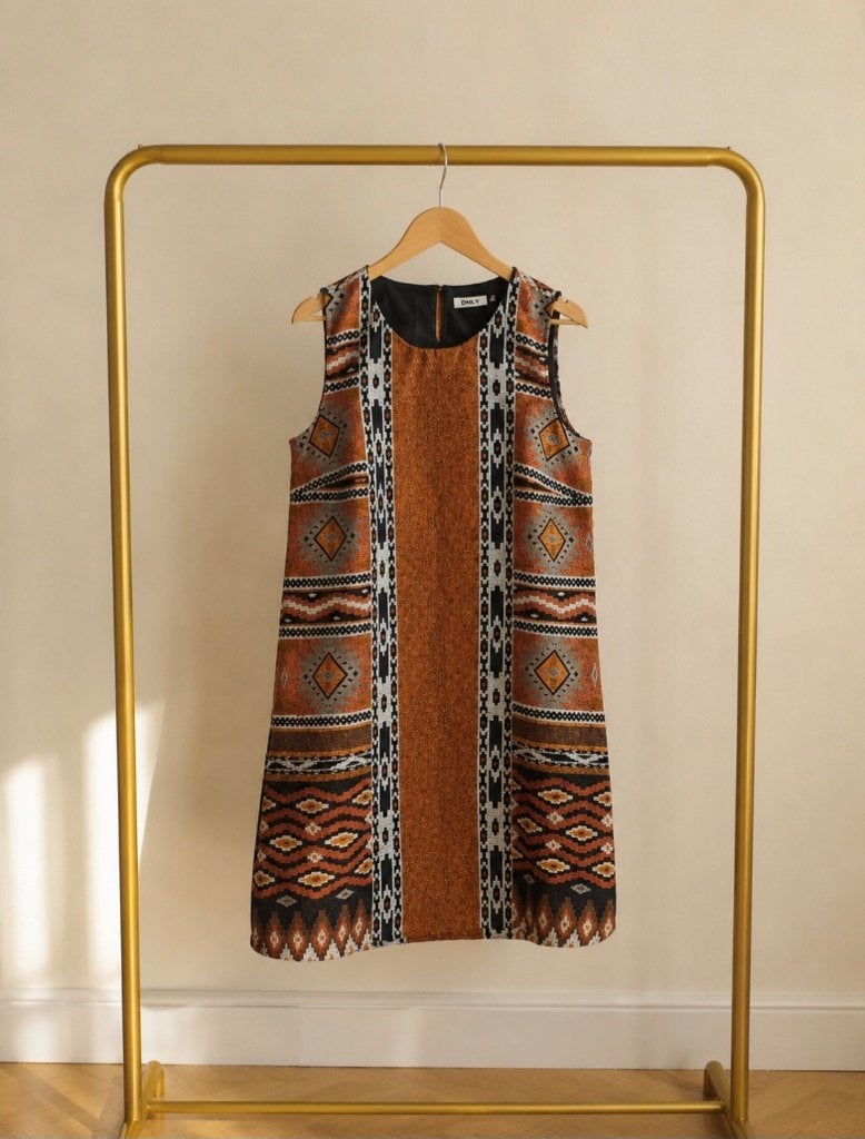 Nieuwe Only jurk M, Maat 38/40 (M), Only, Bruin, Nieuw
