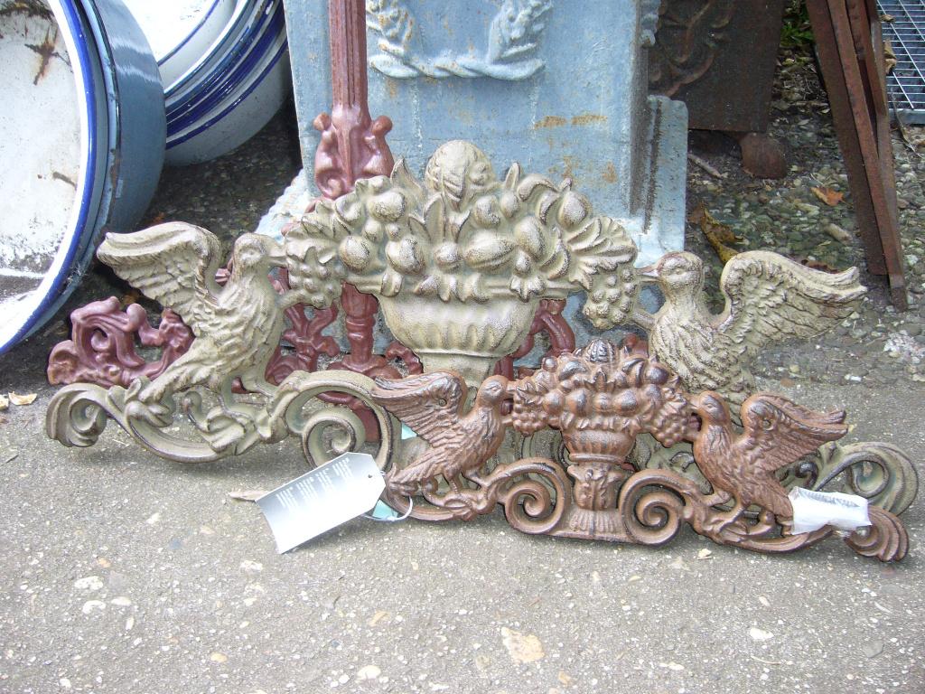 Gietijzer levenboom- ornament/ muuranker "De Evenaar" Eemnes, Ophalen, Nieuw