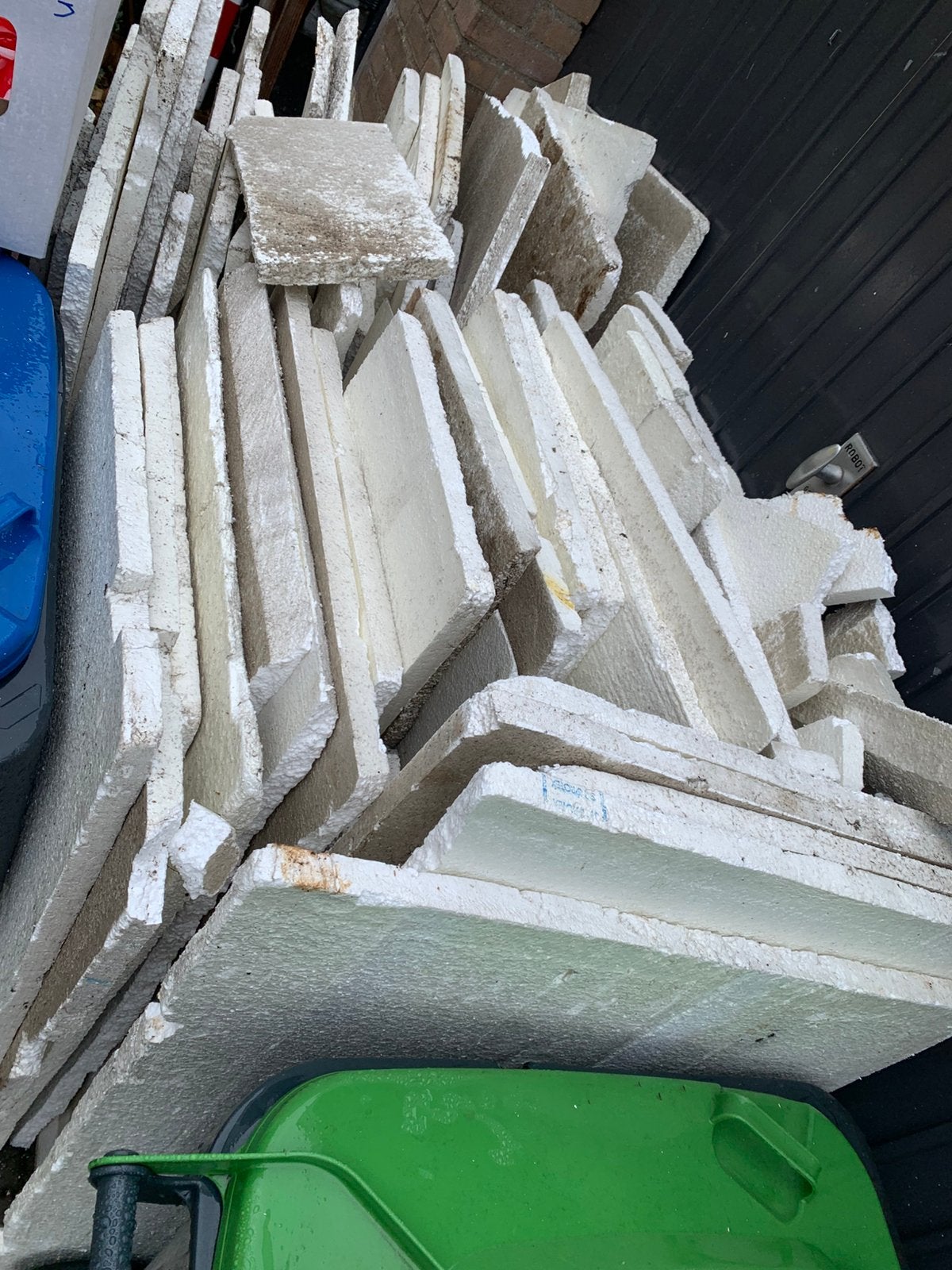 1m3 piepschuim platen GRATIS afhalen 3-4 cm dik. Alles mee., Zo goed als nieuw, 15 m² of meer, Piepschuim (Tempex), Ophalen