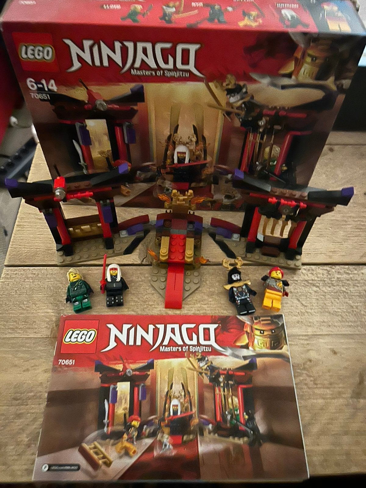 Ninjago set 70651, Ophalen, Zo goed als nieuw