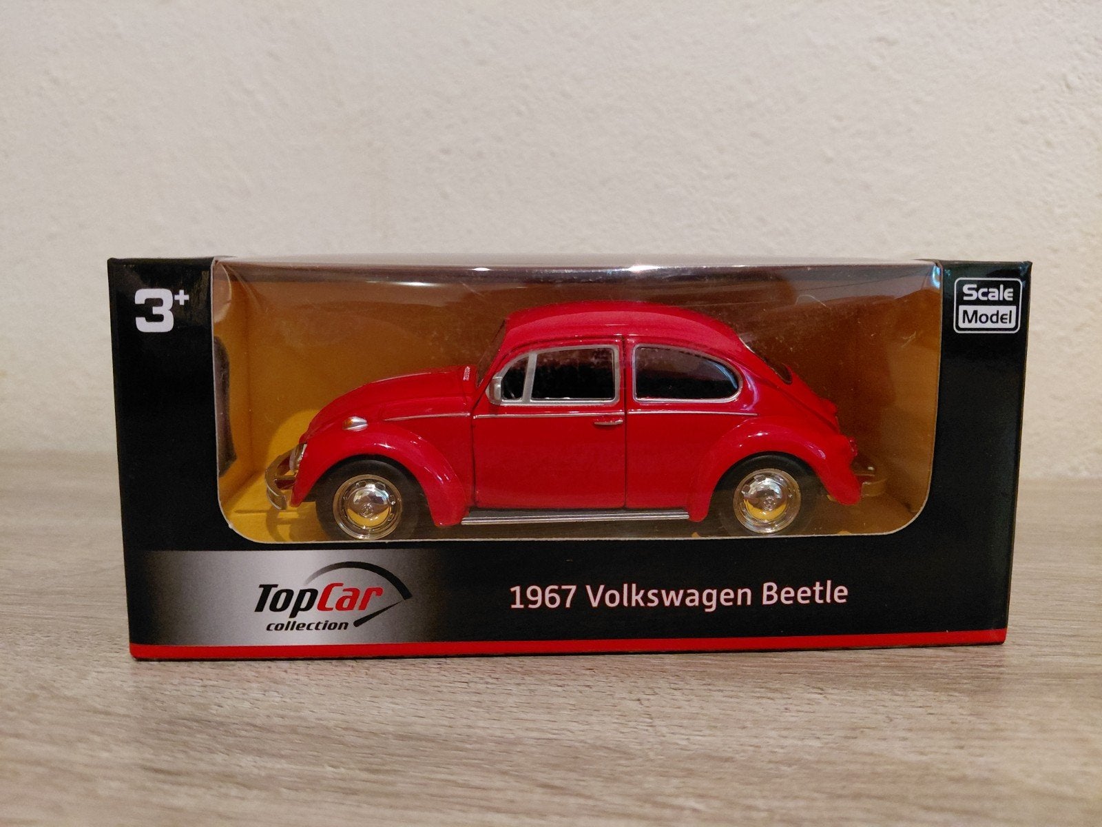 1967 Volkswagen Kever Rood, Overige merken, Auto, Verzenden, Groter dan 1:32