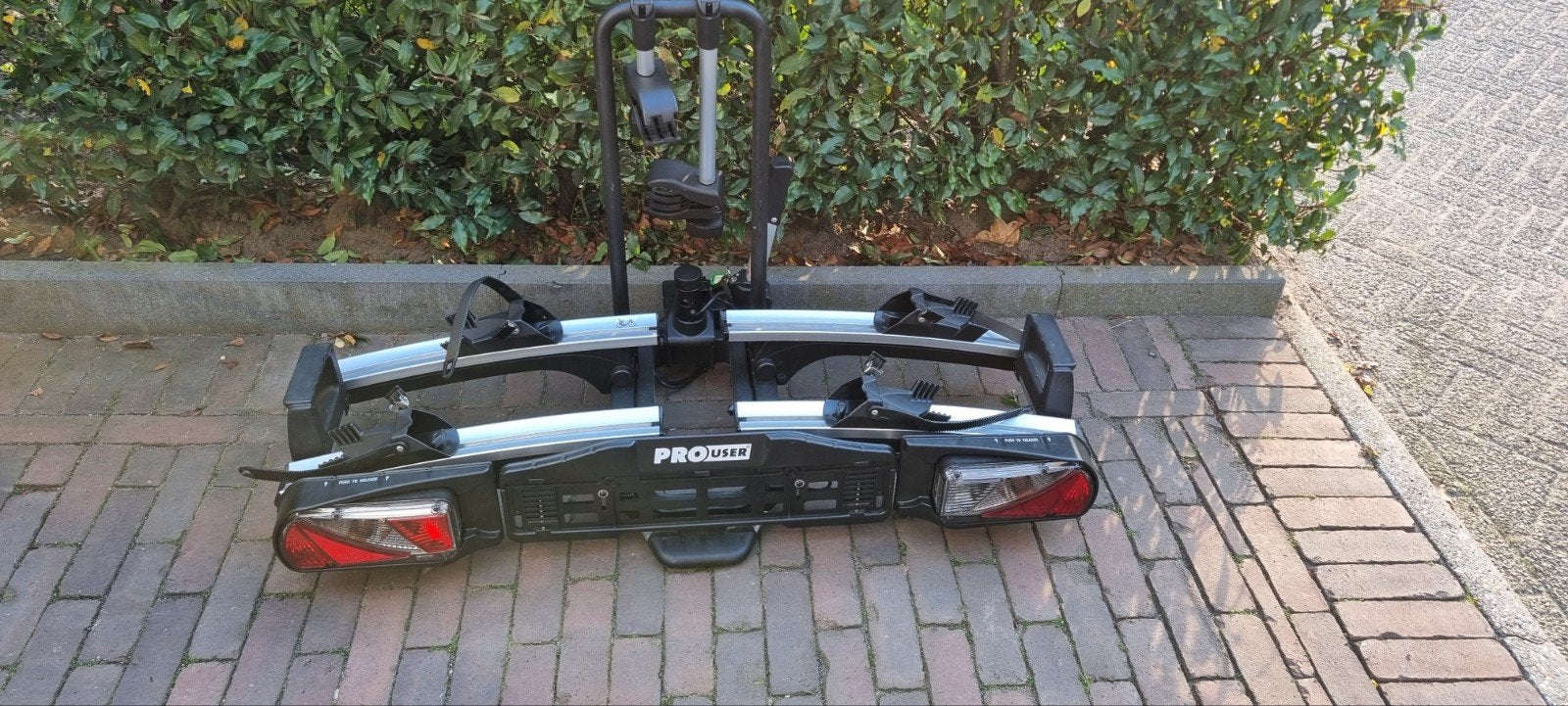 PRO user fietsendrager, Ophalen of Verzenden, Zo goed als nieuw, Trekhaakdrager