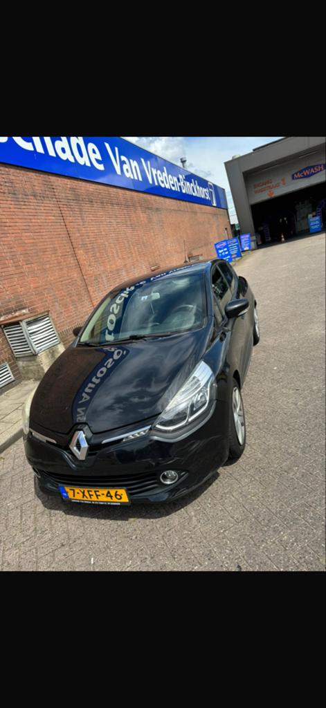 Renault Clio 0.9 TCE 90 5D ECO 2013 Zwart, Voorwielaandrijving, 898 cc, 40 €/maand, 540 kg