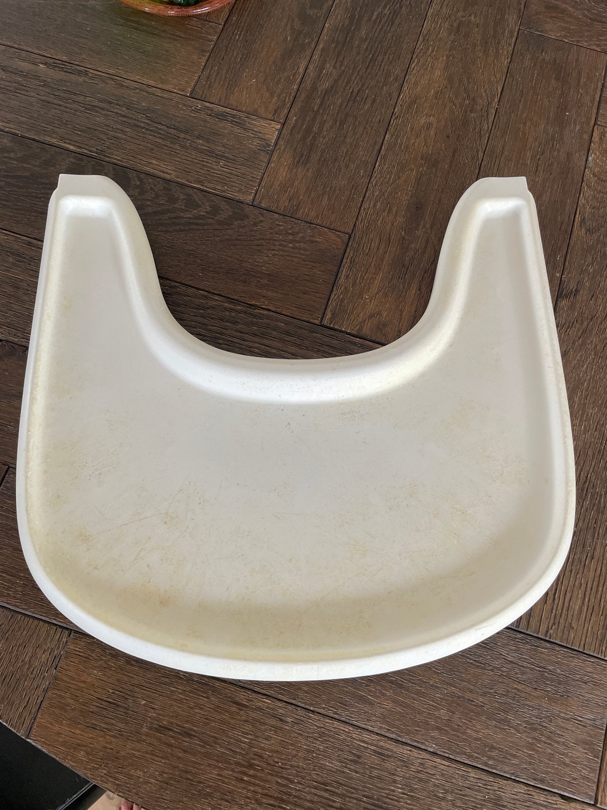 Stokke eetblad / eettray - Gebruikt maar functioneel, Kinderen en Baby's, Kinderstoelen, Ophalen, Gebruikt, Overige typen, Afneembaar eetblad