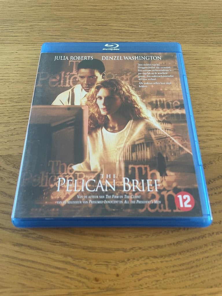 BLU-RAY The Pelican Brief, Ophalen of Verzenden, Zo goed als nieuw, Actie