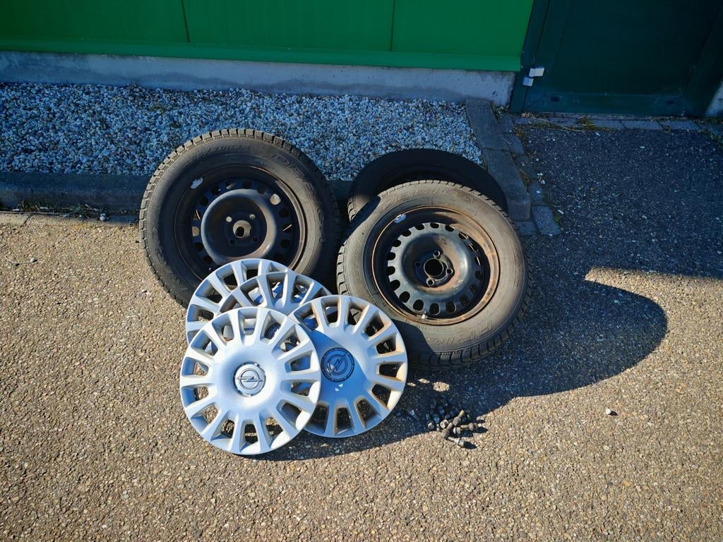 R 14 stalen velgen Opel Corsa E 2019, Auto-onderdelen, Banden en Velgen, Ophalen, 14 inch, Banden en Velgen, Zomerbanden