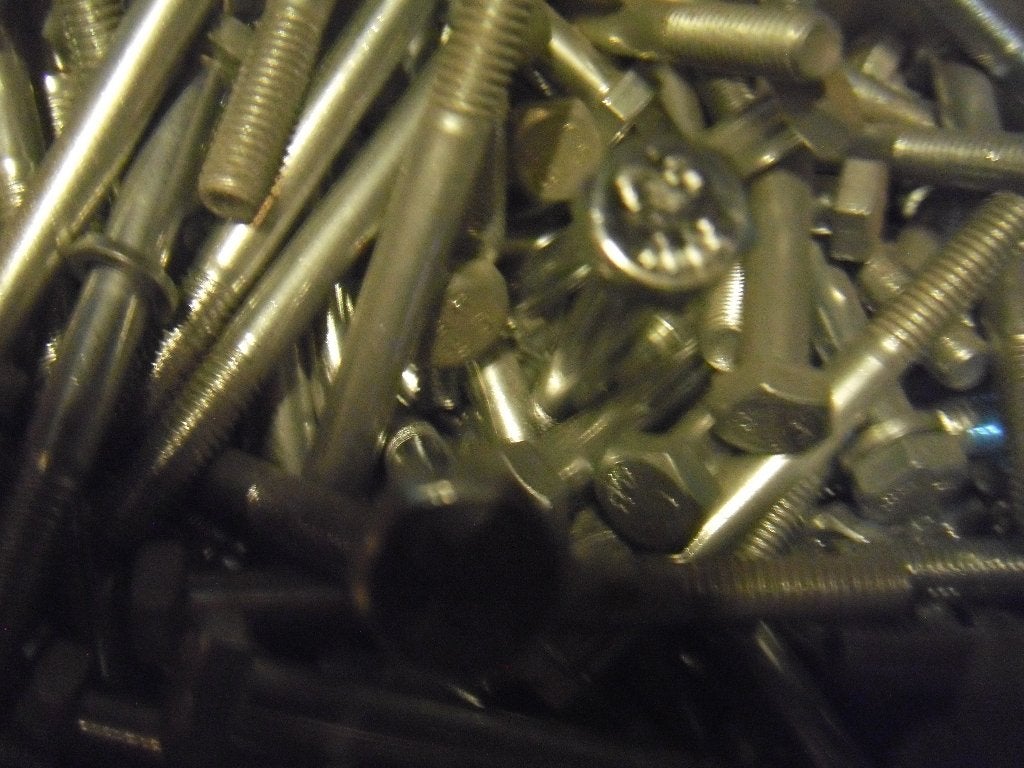 100 zware bouten M6, CS 4.8, Ophalen of Verzenden, Nieuw, 50 tot 100 mm, Bouten of Moeren