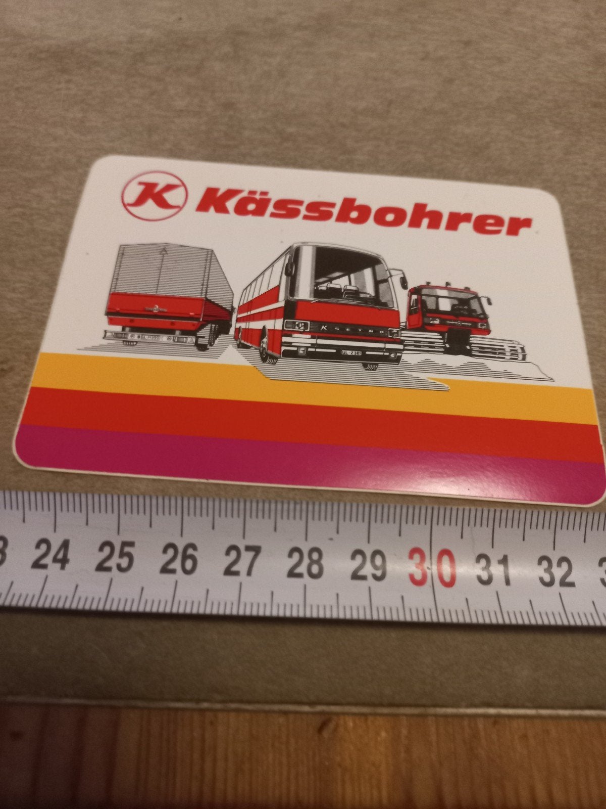 Vintage Kässbohrer  - Bus, vrachtwagen, sneeuwrui, Ophalen of Verzenden, Gebruikt