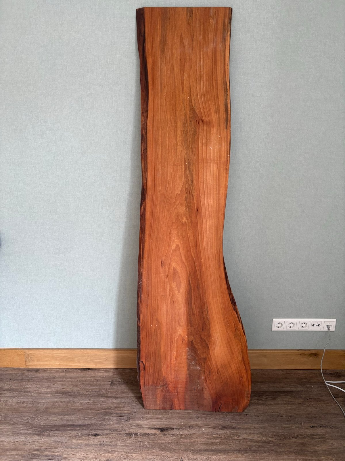 Massief houten plank - Live Edge, Huis en Inrichting, Ophalen, Gebruikt