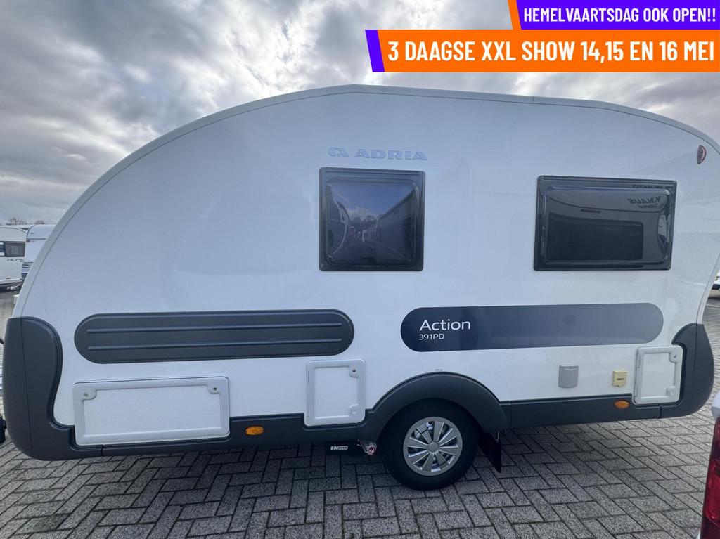 Adria ACTION 391PD, DWARSBED, MOVER, VOORTENT ISABELLA, Tot en met 2, Bedrijf, Adria, 6 tot 7 meter