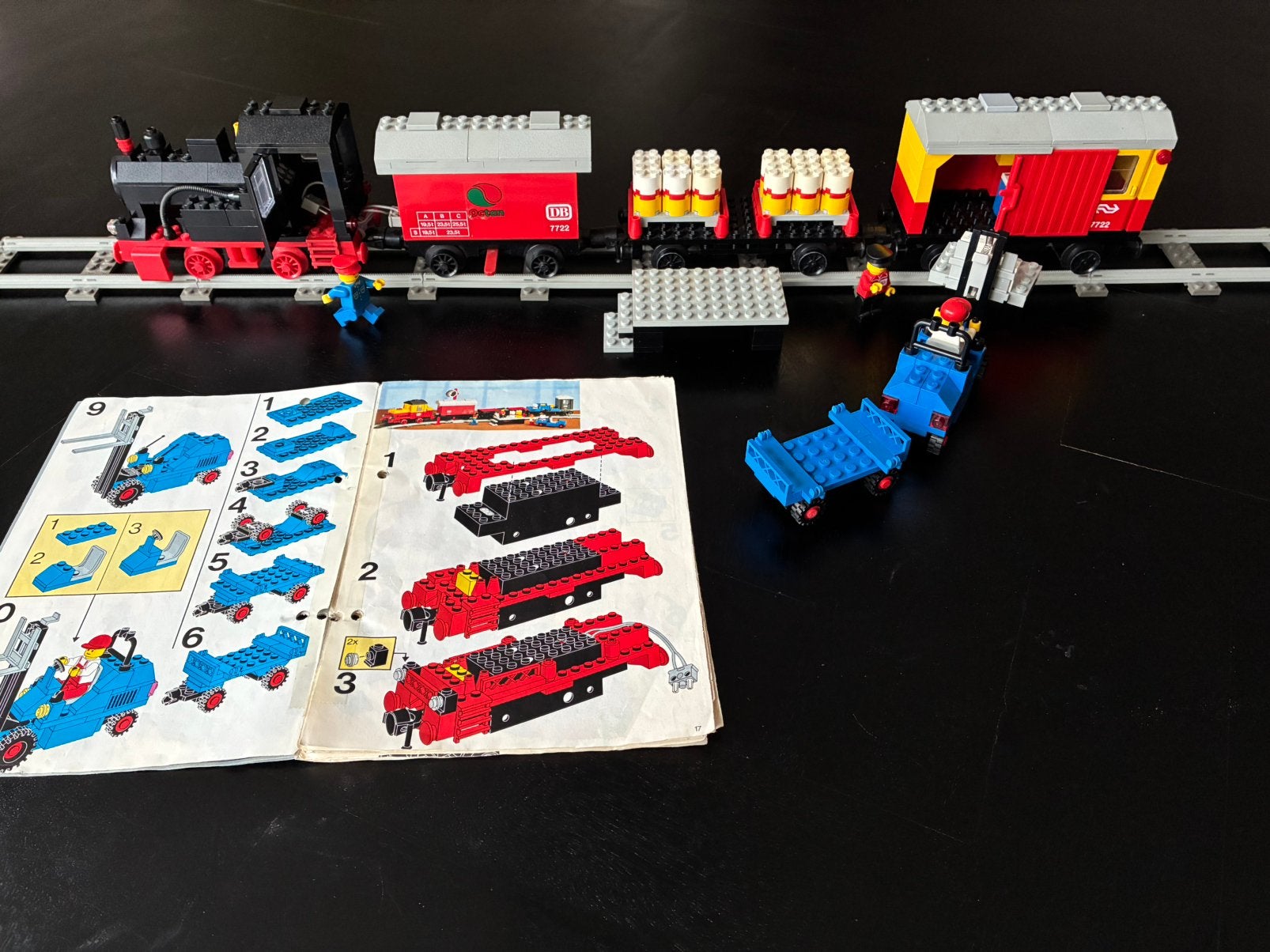 Lego - set 7722 trein, Ophalen of Verzenden, Gebruikt