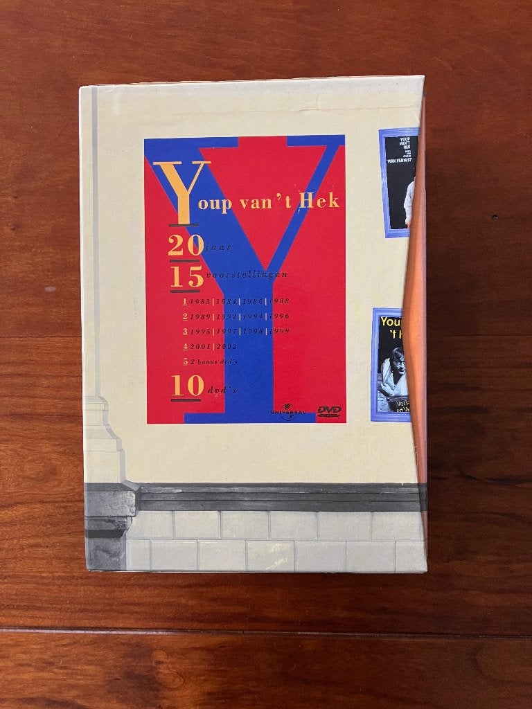 Youp van 't Hek 20 jaar DVD box, Stand-up of Theatershow, Alle leeftijden, Ophalen of Verzenden, Zo goed als nieuw