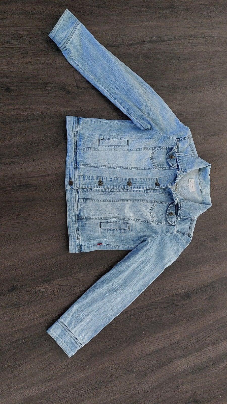 Dames spijkerjack zo goed als nieuw, Kleding | Dames, Jassen | Zomer, Maat 38/40 (M), Blauw, Ophalen of Verzenden, Zo goed als nieuw