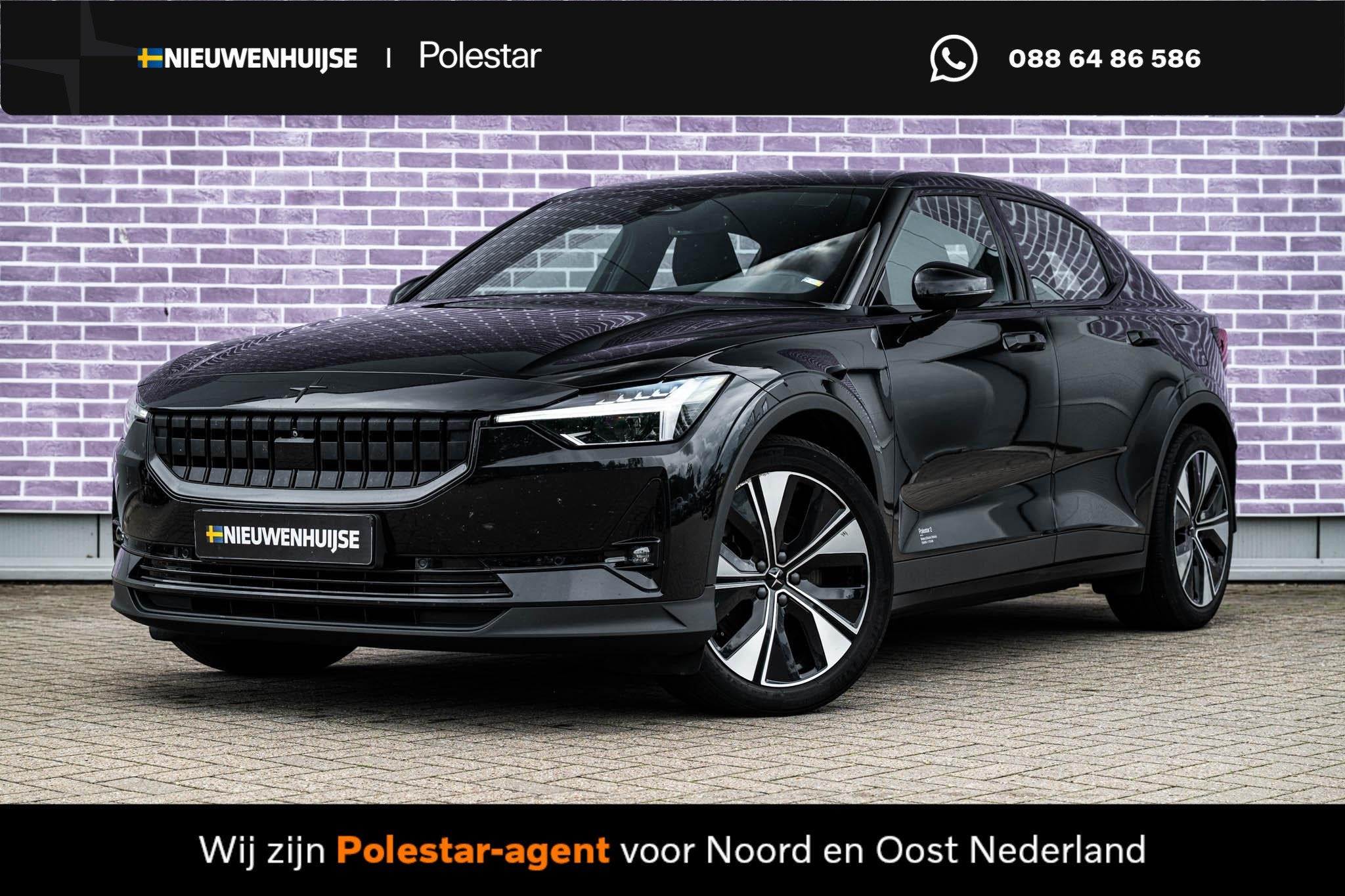 Polestar 2 Long Range Single Motor 78 kWh | Pilot Pack Lite, Polestar 2, Stof, Gebruikt, 1969 kg