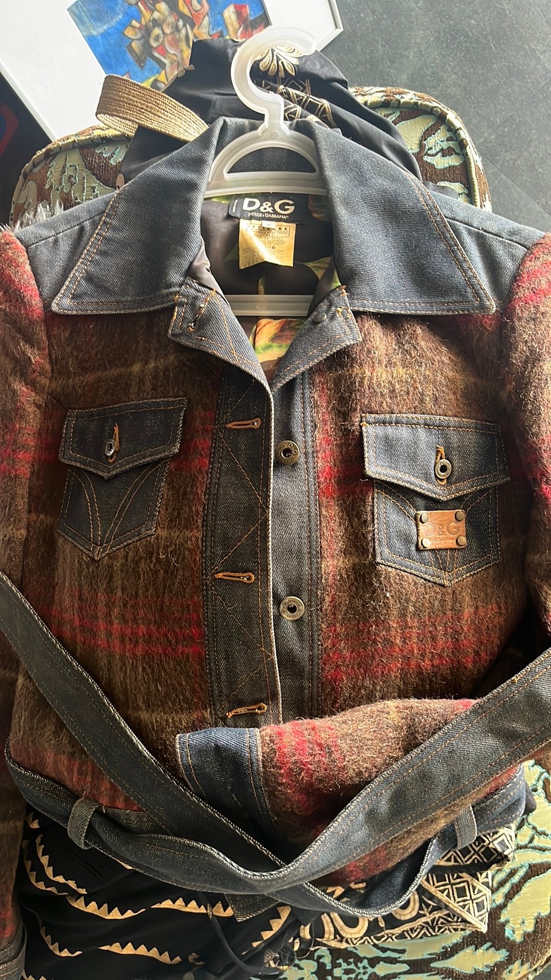 Vintage dolce en gabanna jas mt S, Ophalen of Verzenden, Zo goed als nieuw