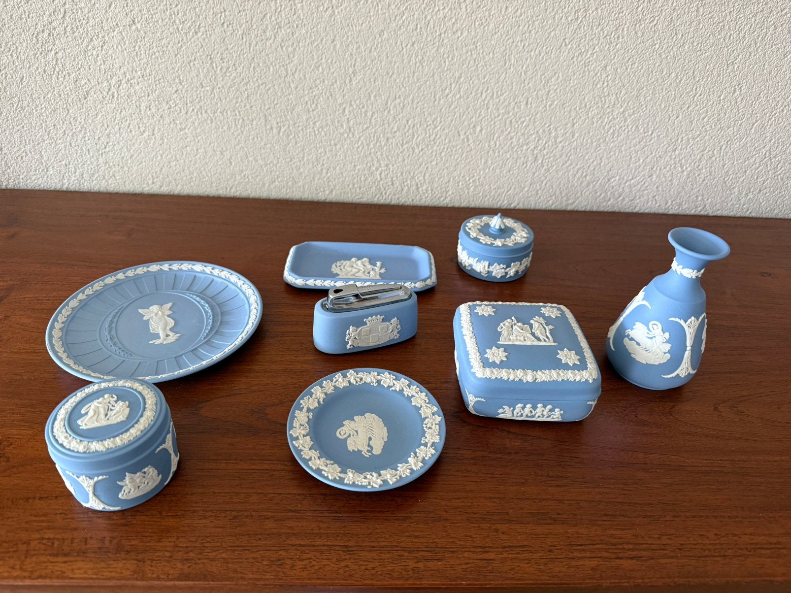 Wedgwood Jasperware Collectie - 9 Stuks, Ophalen of Verzenden