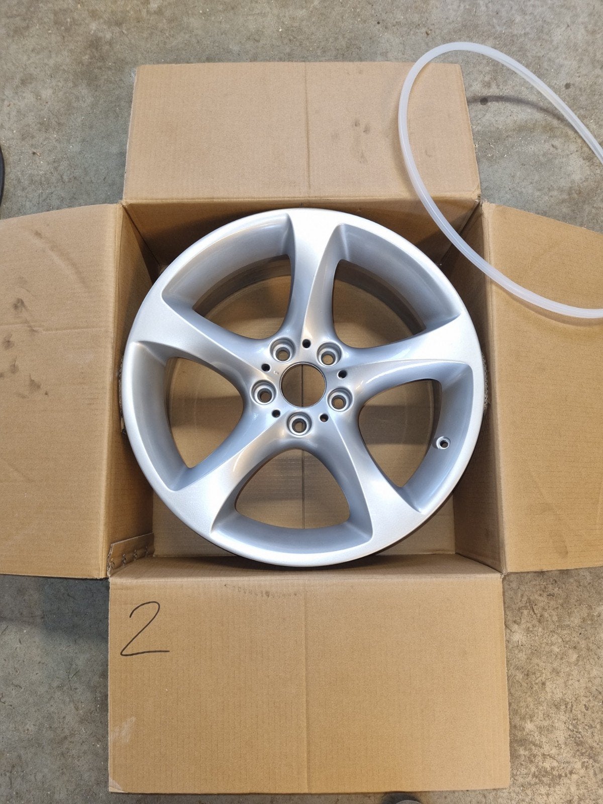 2x BMW BBS style 230 19 inch velgen - 8Jx19 et37, Gebruikt, Velg(en), All Season, Personenwagen