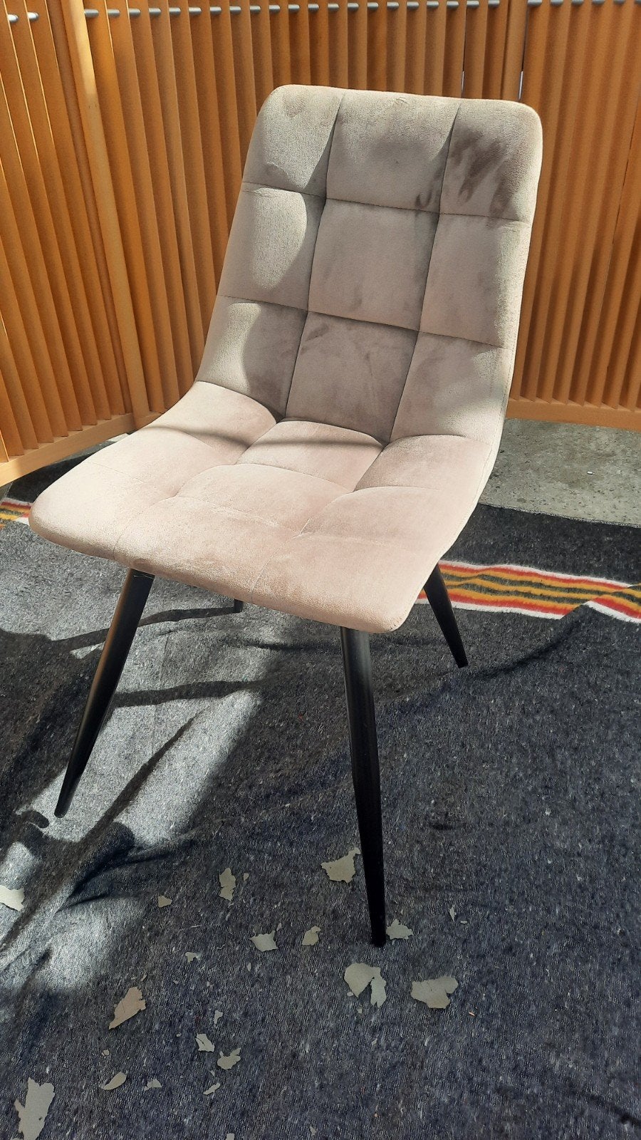 6 z.g.a.n. eetkamerstoelen - comfortabel en stijlvol, Overige kleuren, Ophalen of Verzenden, Zo goed als nieuw, Metaal